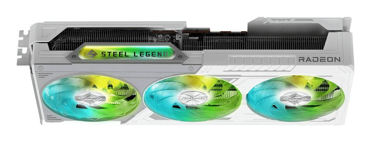 ASRock Radeon RX 9070 XT 16GB Steel Legend Grafische Kaart 90-GA5DZZ-00UANF-3