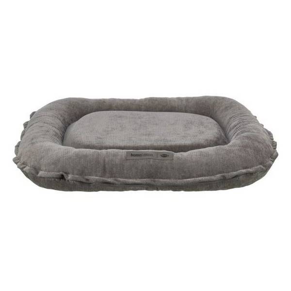 TRIXIE Hondenkussen VITAL LENNOX Chenille Stof Ovaal 70 x 55 cm Grijs