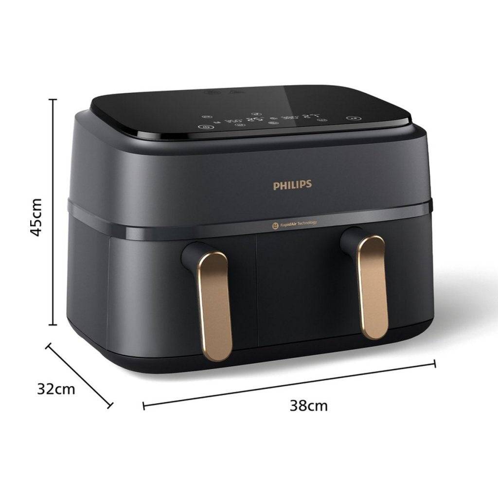 Philips NA352/04 3000 Series Airfryer 9 L 2750W Zwart/Goud-2