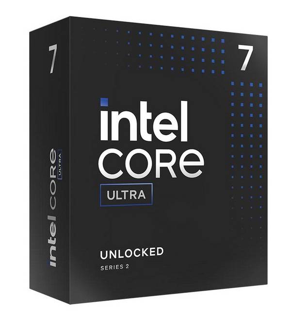 Intel Core Ultra 7 265F - 2,4 GHz - 20 Kernen - 20 Threads - 30 MB Cache - FCLGA1851 Socket - Box (BX80768265F)