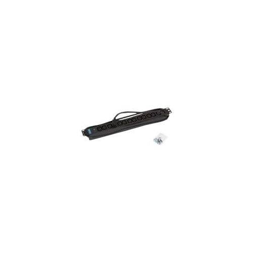 Triton RAB-PD-X09-A1 - Stekkerdoos - Rack-montage - 230 V AC - 14 Uitgangen - 1U - 48,3 cm (19") - 2 m Kabel C14-0