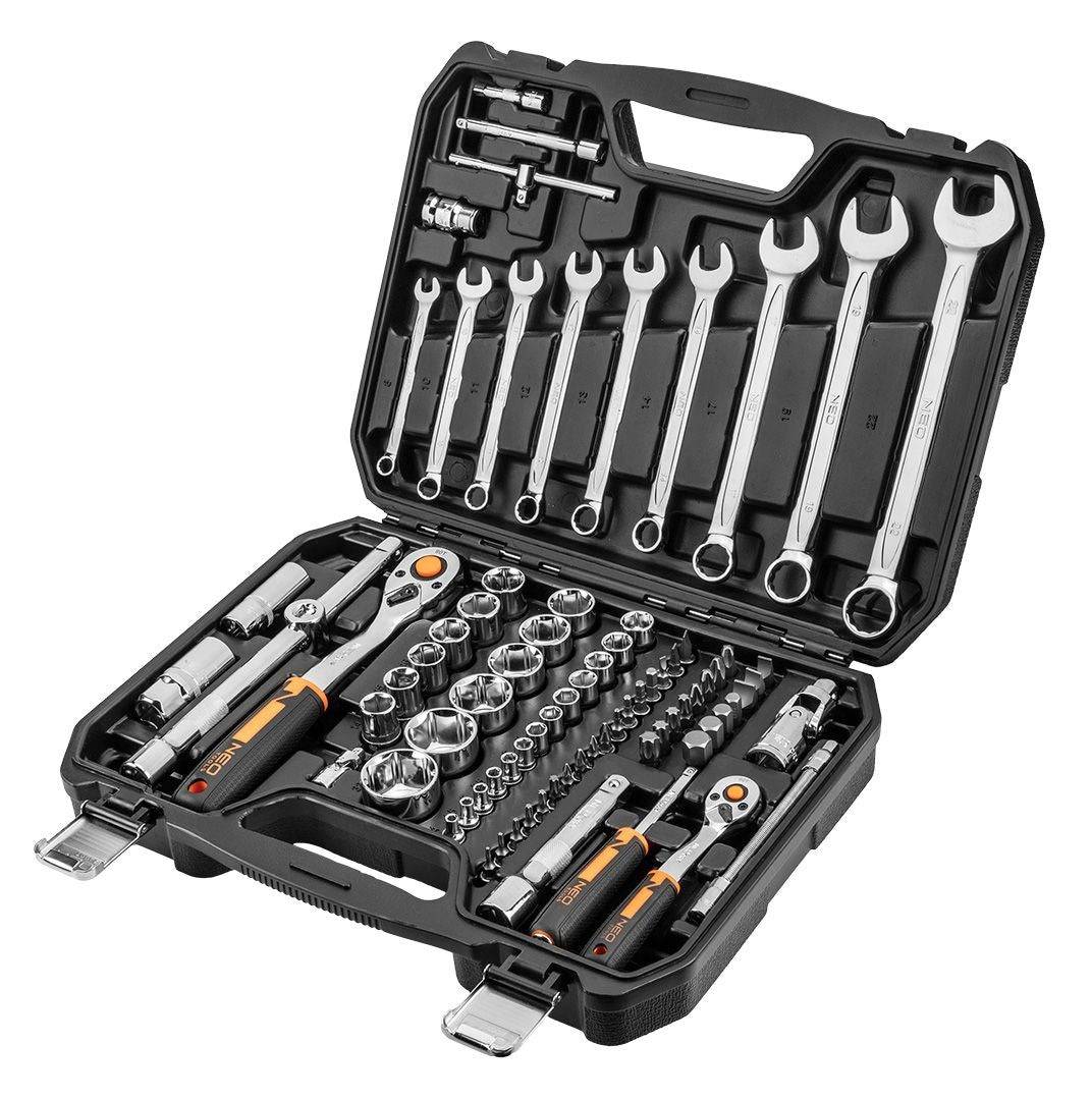 NEO Tools 10-058 Steeksleutelset 82 Stuks-1