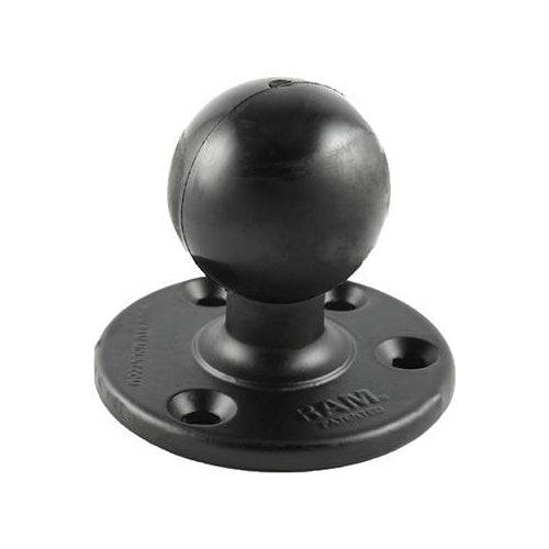 RAM Mounts Ronde Basisplaat - D-Ball (2.25"), 120° Gatpatroon, 93,5 mm Diameter (RAM-D-202U)-0