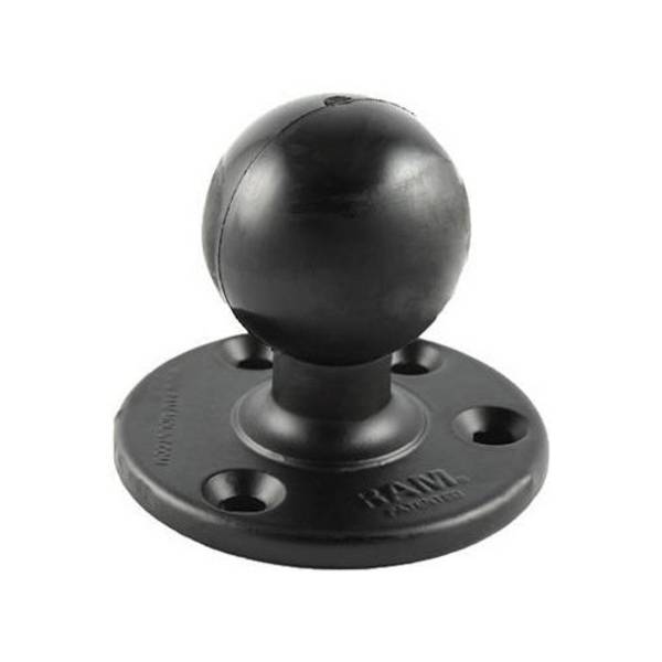 RAM Mounts Ronde Basisplaat - D-Ball (2.25"), 120° Gatpatroon, 93,5 mm Diameter (RAM-D-202U)
