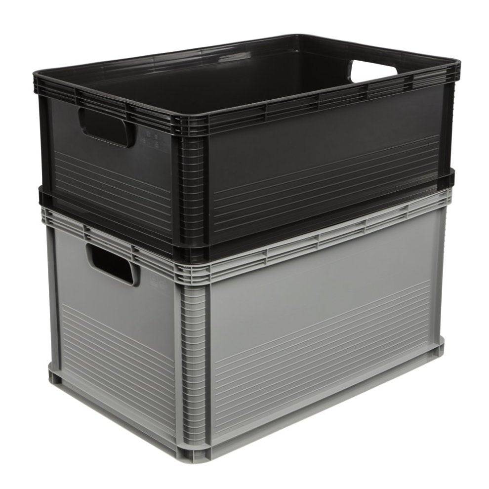 keeeper Opbergdoos "Robert", 45 L, Grafiet, Voedselveilig, Zuurbestendig (1088482600000)-4