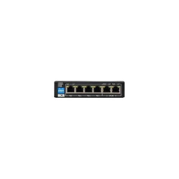BCS-B-SP0402 PoE Switch voor 4 IP-camera's
