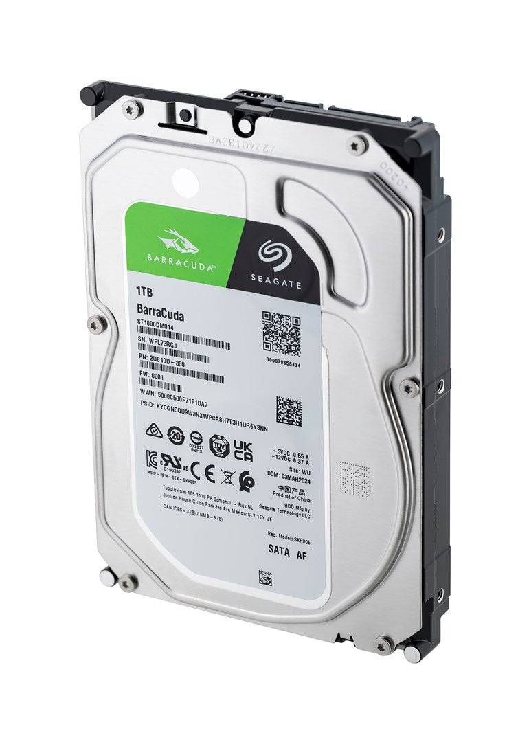 Seagate Barracuda Interne Harde Schijf 1 TB 3,5 SATA III ST1000DM014-1