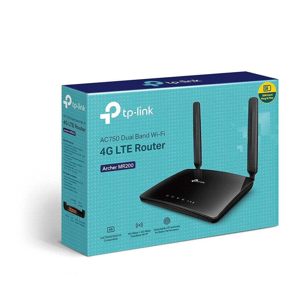 TP-Link Archer MR200 V4 Draadloze Router Dual-Band 4-Port-Switch 802.11a/b/g/n/ac-4