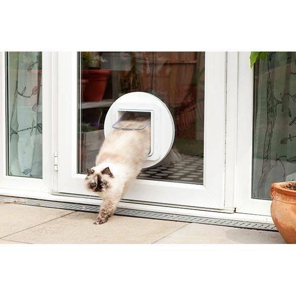 SUREFLAP Grote Microchip Kattenluik - Wit - 178 mm x 170 mm (Opslag tot 32 Microchips)-3