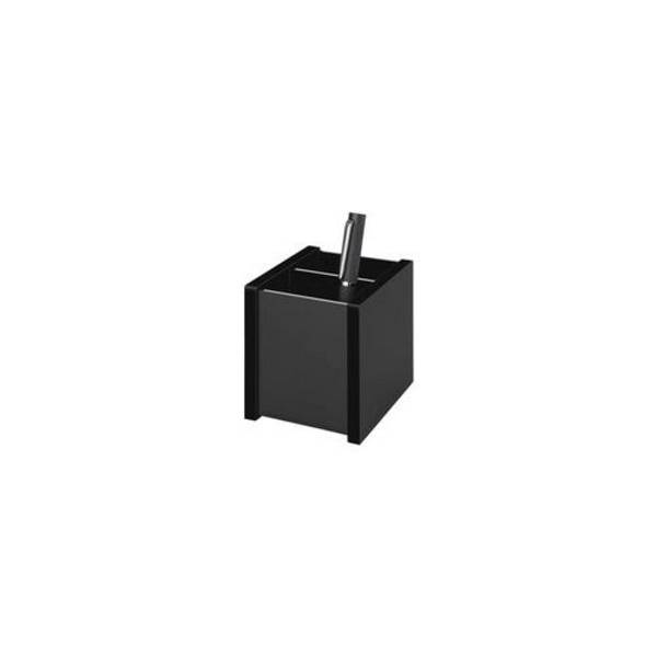 WEDO Multi-case met 2 Compartimenten Zwart Acryl en Transparante Rubber Voetjes 63 6001