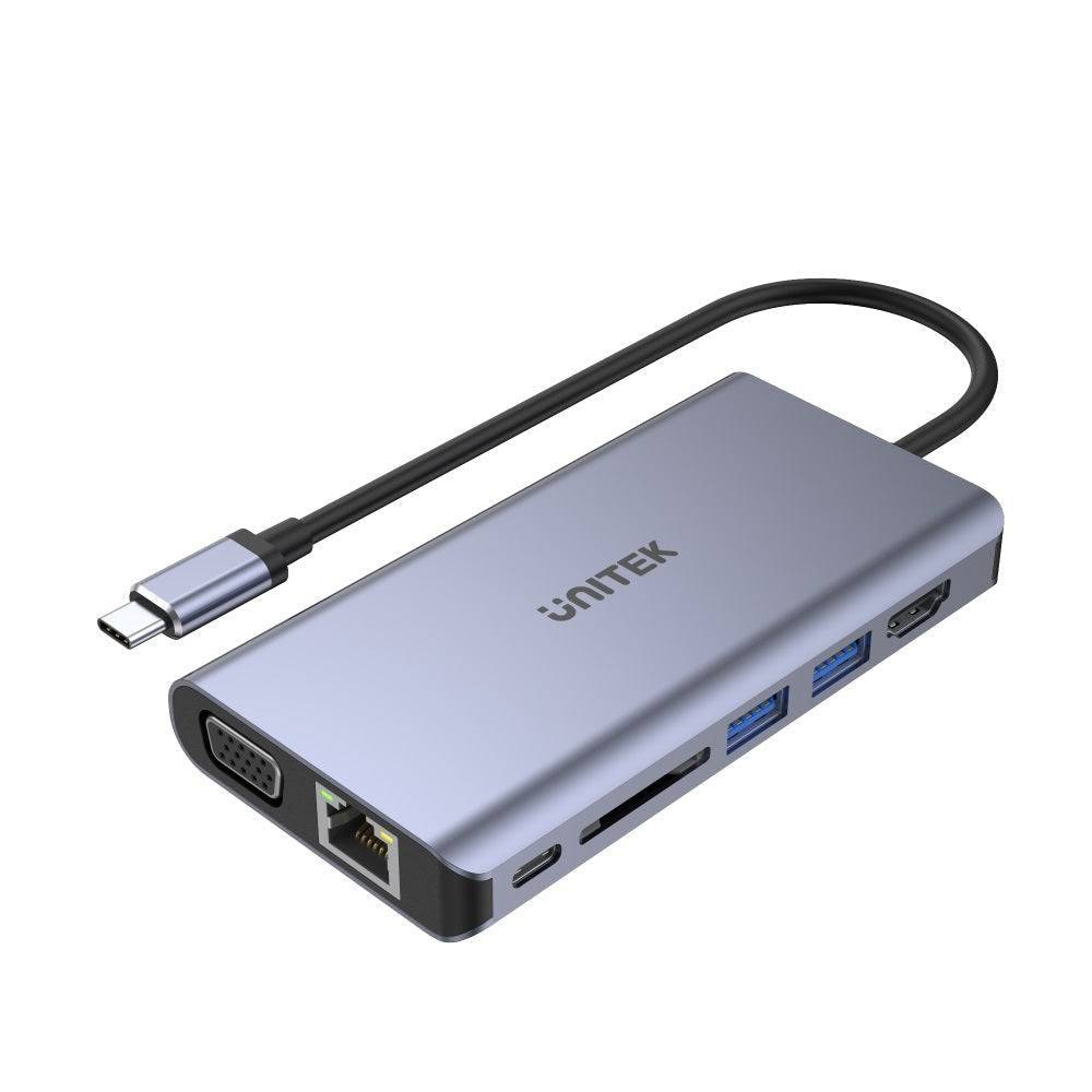 HUB 8-in-1 USB-C 3.1 PD 100W D101-0