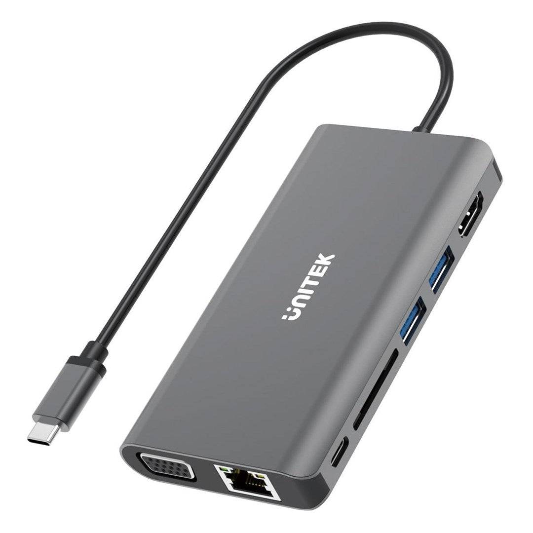 HUB 8-in-1 USB-C 3.1 PD 100W D101-3