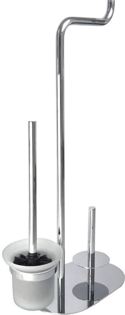 DEANTE Toiletpapierhouder met Borstel - Chroom - ADI0732 3-functie-0