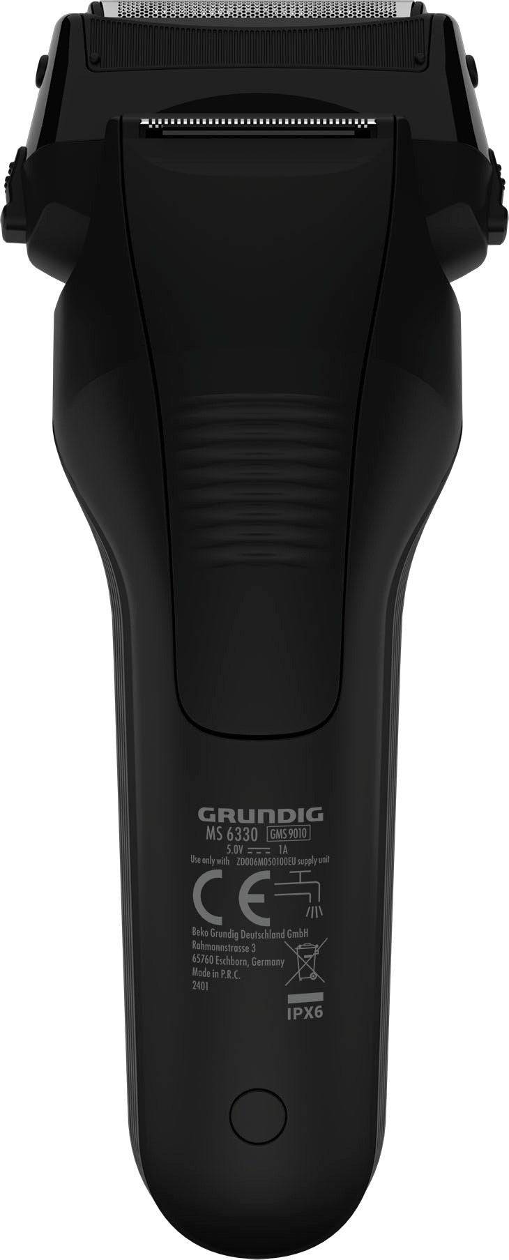 Grundig MS 6330 Folieschraper - Zwart - LED - AC/Batterij (GMS9010)-2