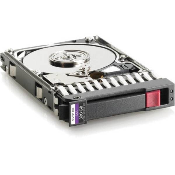 Hewlett Packard Enterprise HPE Dual Port Enterprise - Harde Schijf - 300GB - Hot-Swap - 2,5" SFF - SAS 6Gb/s - 10000 RPM