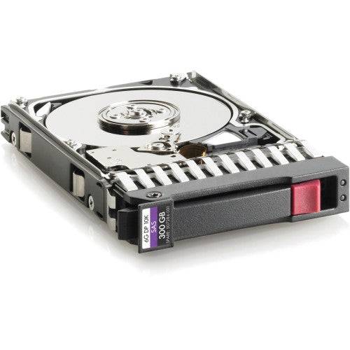 Hewlett Packard Enterprise HPE Dual Port Enterprise - Harde Schijf - 300GB - Hot-Swap - 2,5" SFF - SAS 6Gb/s - 10000 RPM-0