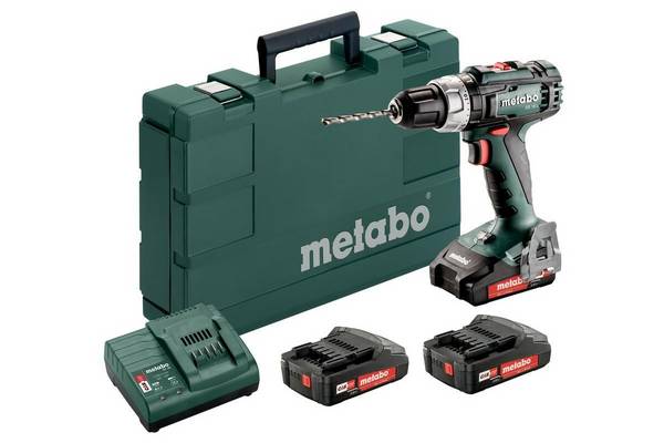METABO Accu Boormachine SB 18 L 3x2.0Ah