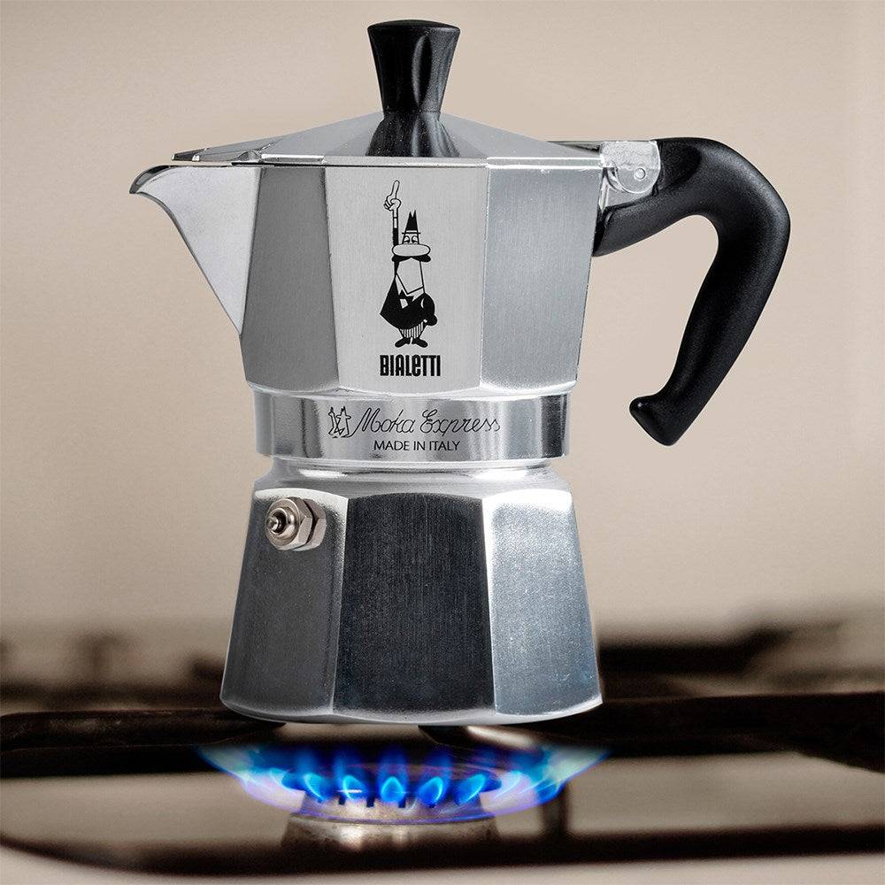 Bialetti Moka Express Moka Pot 0.3 L Aluminium Zwart-4