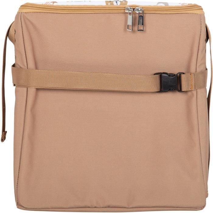 TINEO Draagbare Verhoogstoel, Ultra Compact, 30 x 28 x 13 cm, Kameel/Beren-3