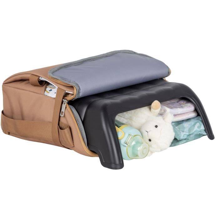 TINEO Draagbare Verhoogstoel, Ultra Compact, 30 x 28 x 13 cm, Kameel/Beren-4