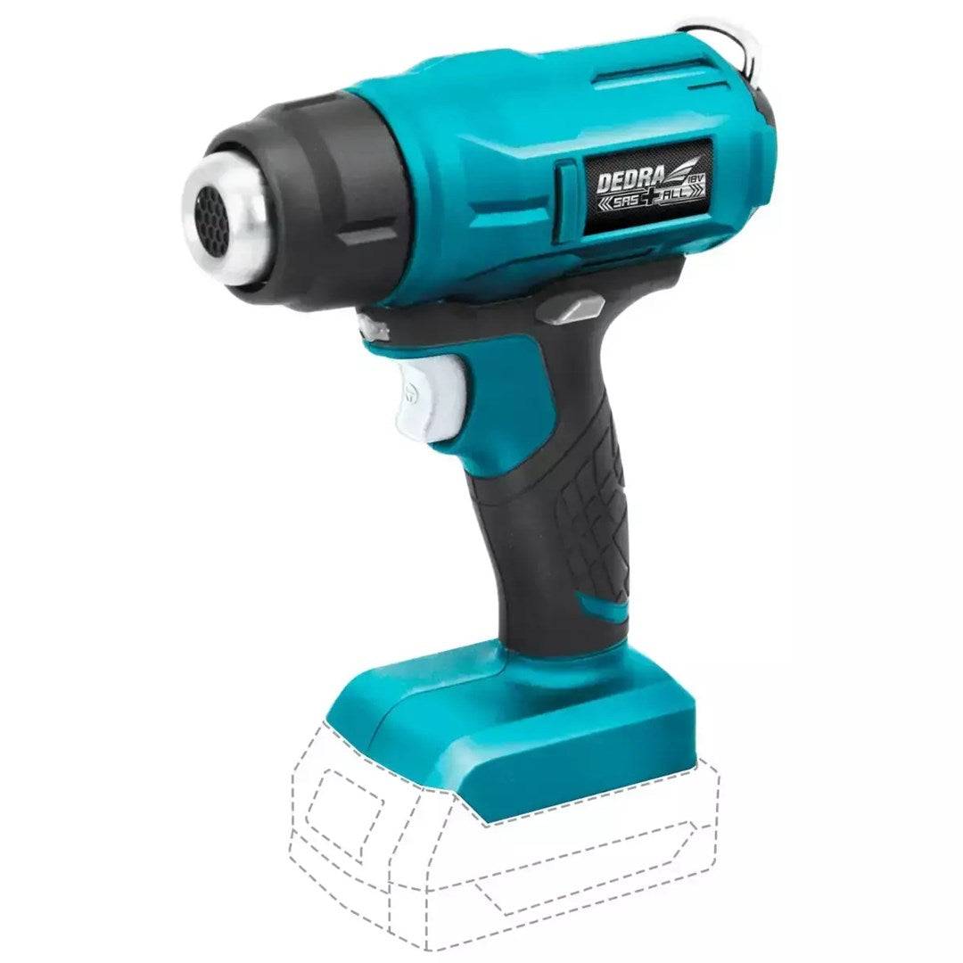 Dedra DED7058 Accu Hittepistool 18V Max Temp 550°C-2