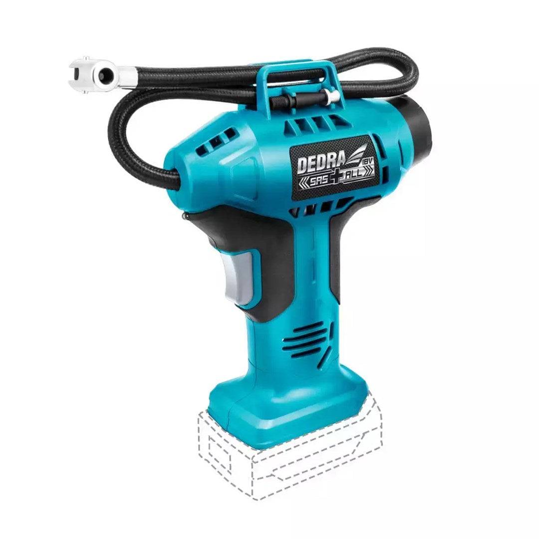 DEDRA SAS Pistoolcompressor 18V 11 BAR 11BAR-0