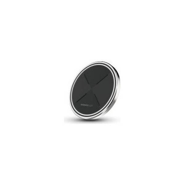 Terratec ChargeAIR dot! Binnen DC Oplader voor Smartphone - Zwart/Zilver - 9V 2A