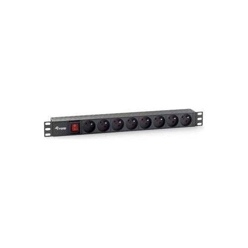 Equip Power Distribution Unit (PDU) 8 AC-uitgangen Zwart (333285)-0