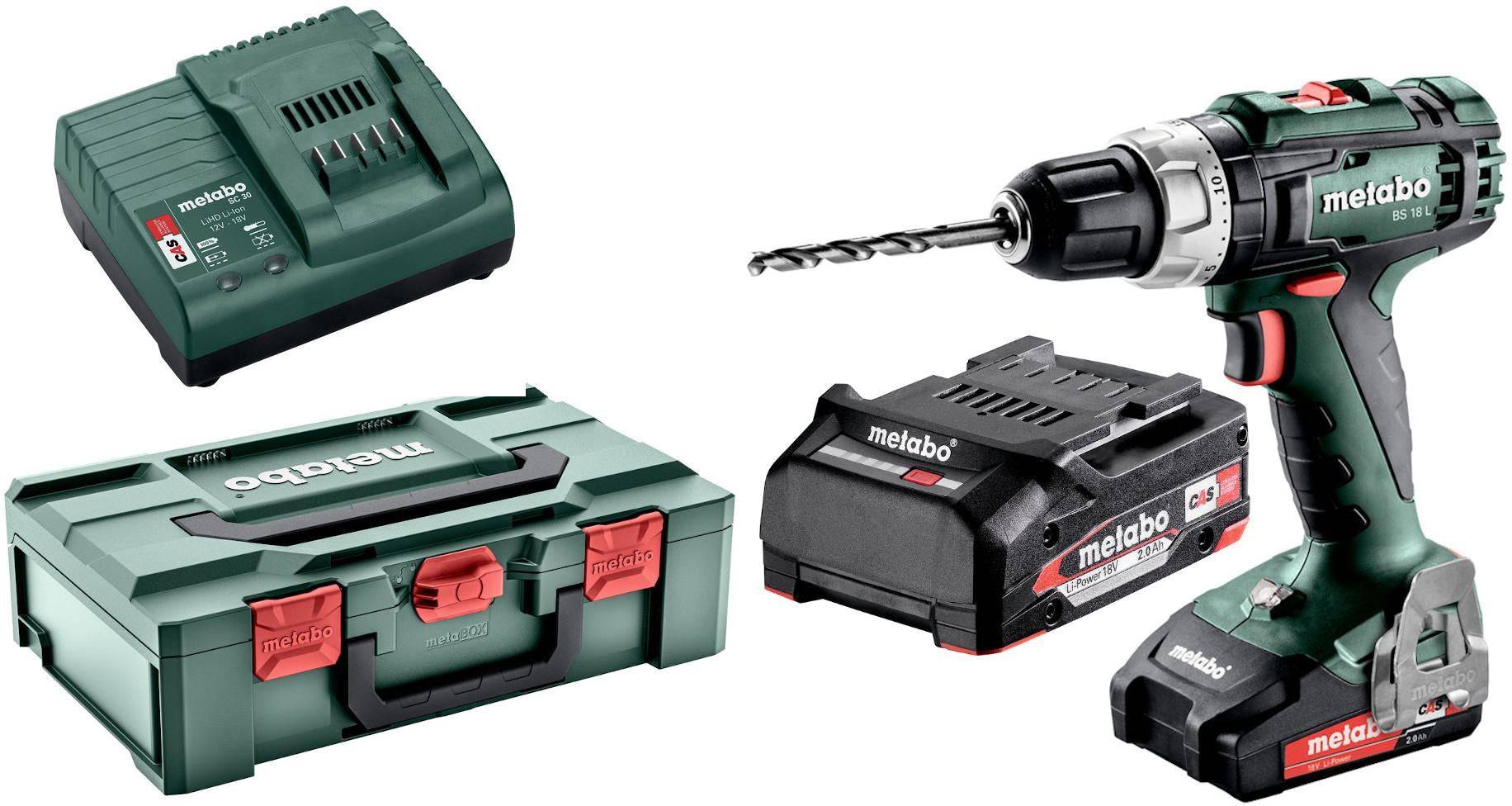 Metabo BS 18 L Accu Boormachine 1800 RPM Sleutelvrij 1,6 kg-1