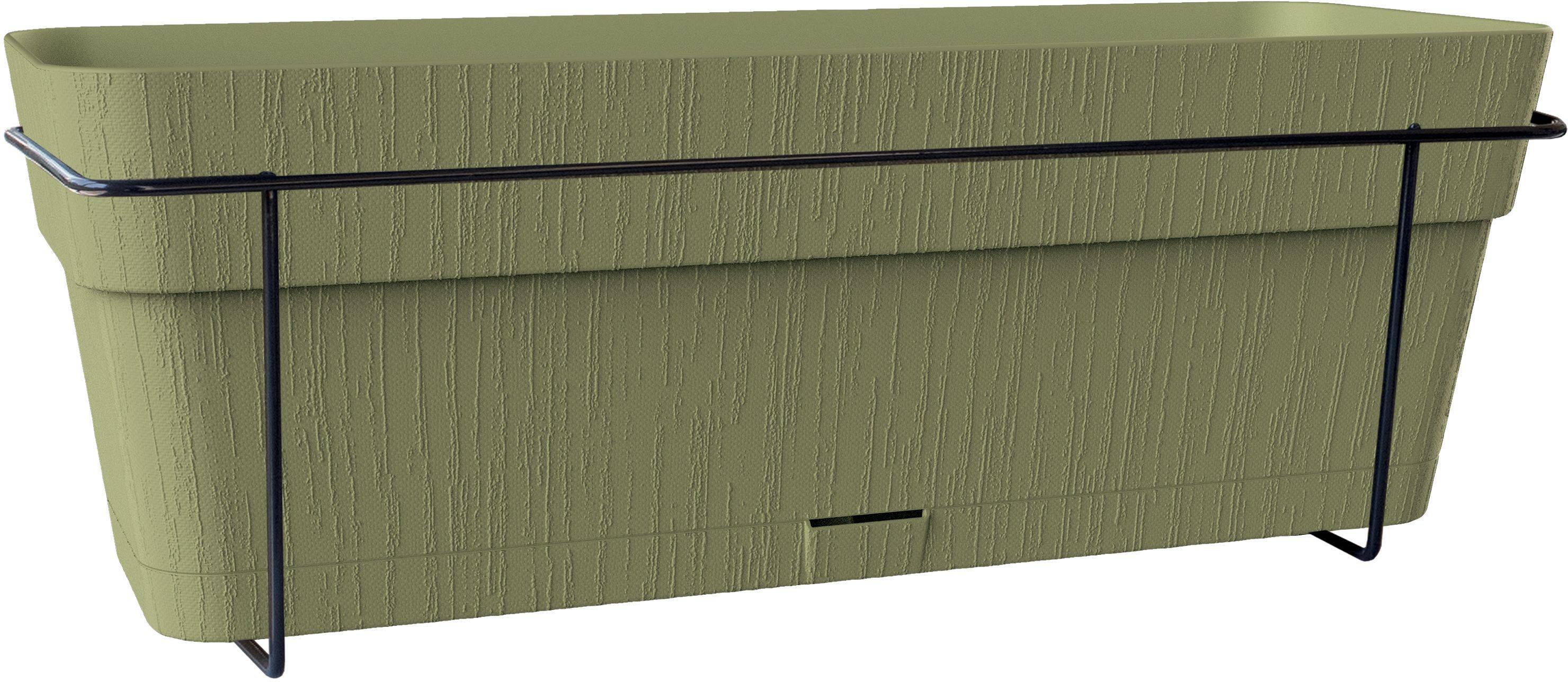 STEFANPLAST Balkonbak ETHICA 9 L 50x18x17 cm Olijf Groen h17-0