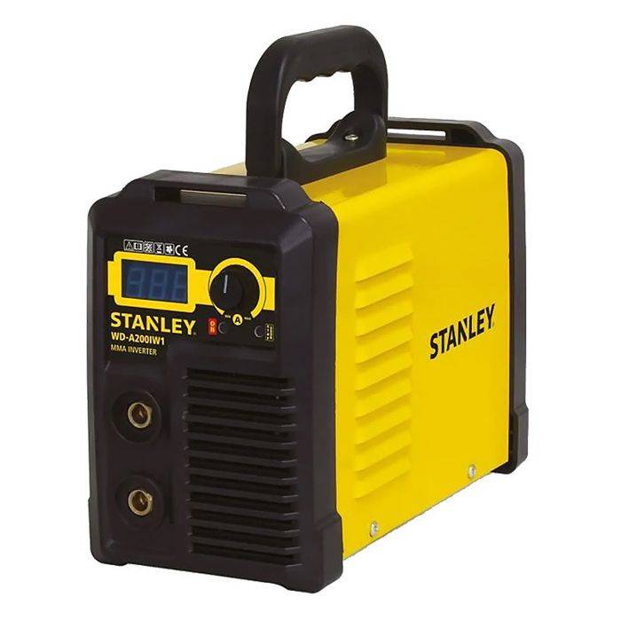 Stanley 160A Lasmachine - Inclusief Elektrodehouder en Automatisch Dimmende Helm-1