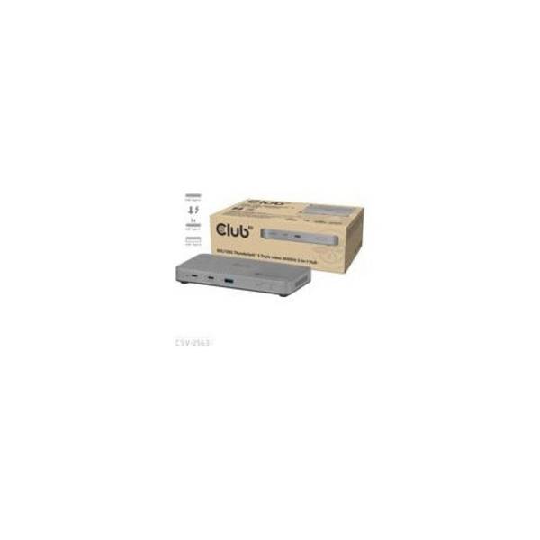 Club 3D Thunderbolt5 5-in-1 HUB - CSV-2563 3xThunderbolt/1xUSB