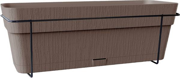 STEFANPLAST Balkonbak ETHICA 9 L 50x18x17 cm Taupe h17