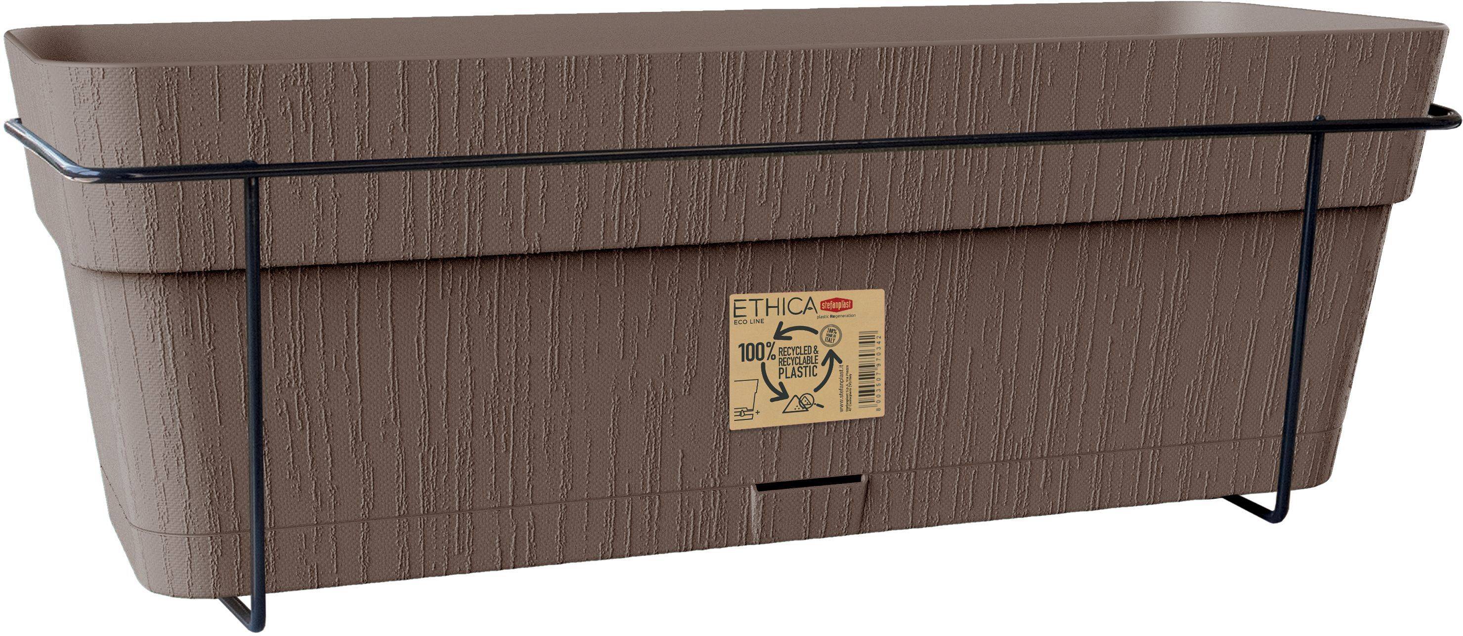 STEFANPLAST Balkonbak ETHICA 9 L 50x18x17 cm Taupe h17-3