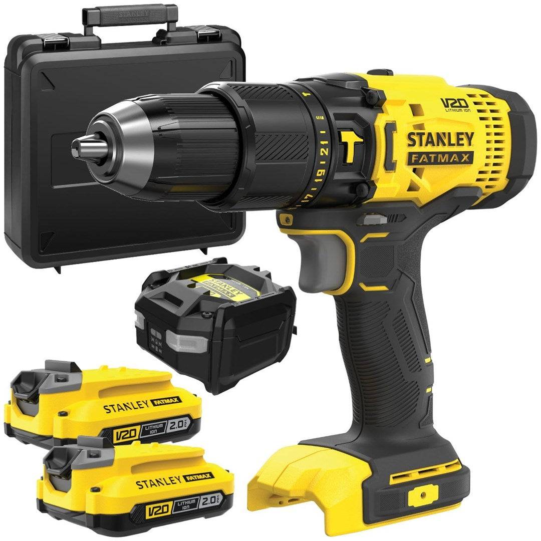 Stanley SFMCD711D2K Accu Klopboor-/Schroefmachine 18V 2 x 2Ah-2