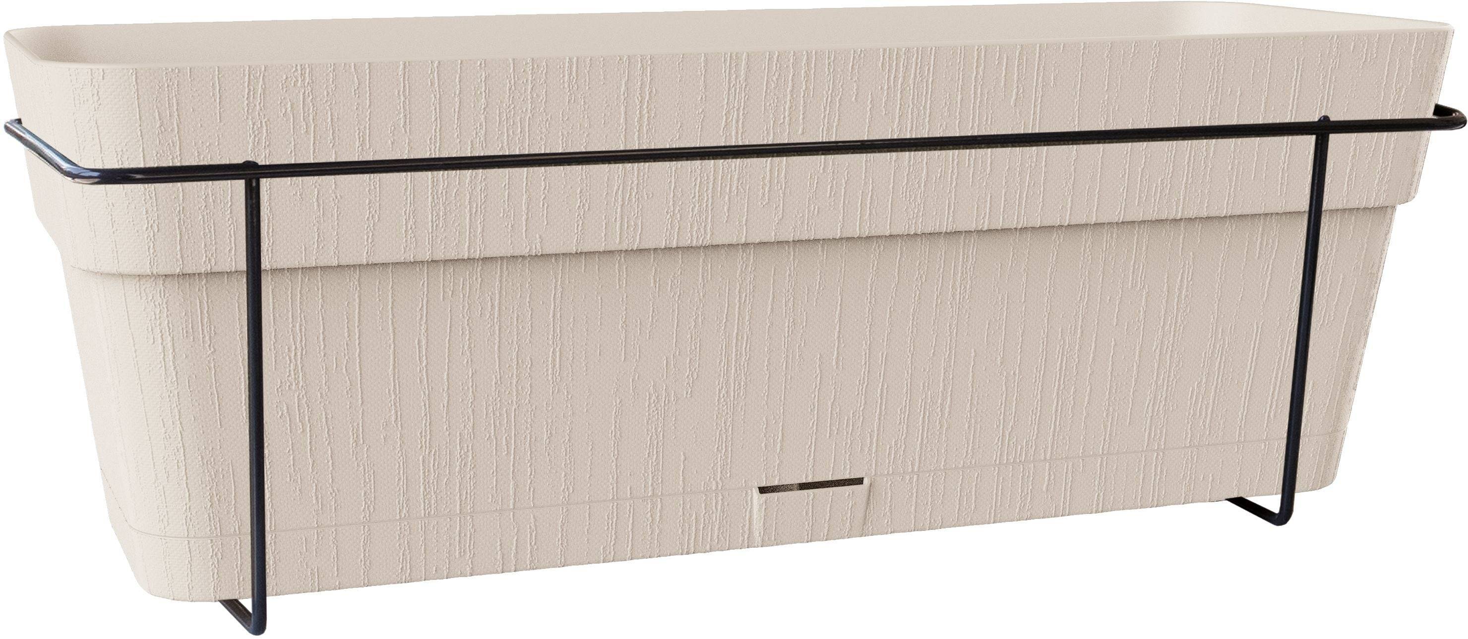 STEFANPLAST Balkonbak ETHICA 9 L 50x18x17 cm Krijt h17-0
