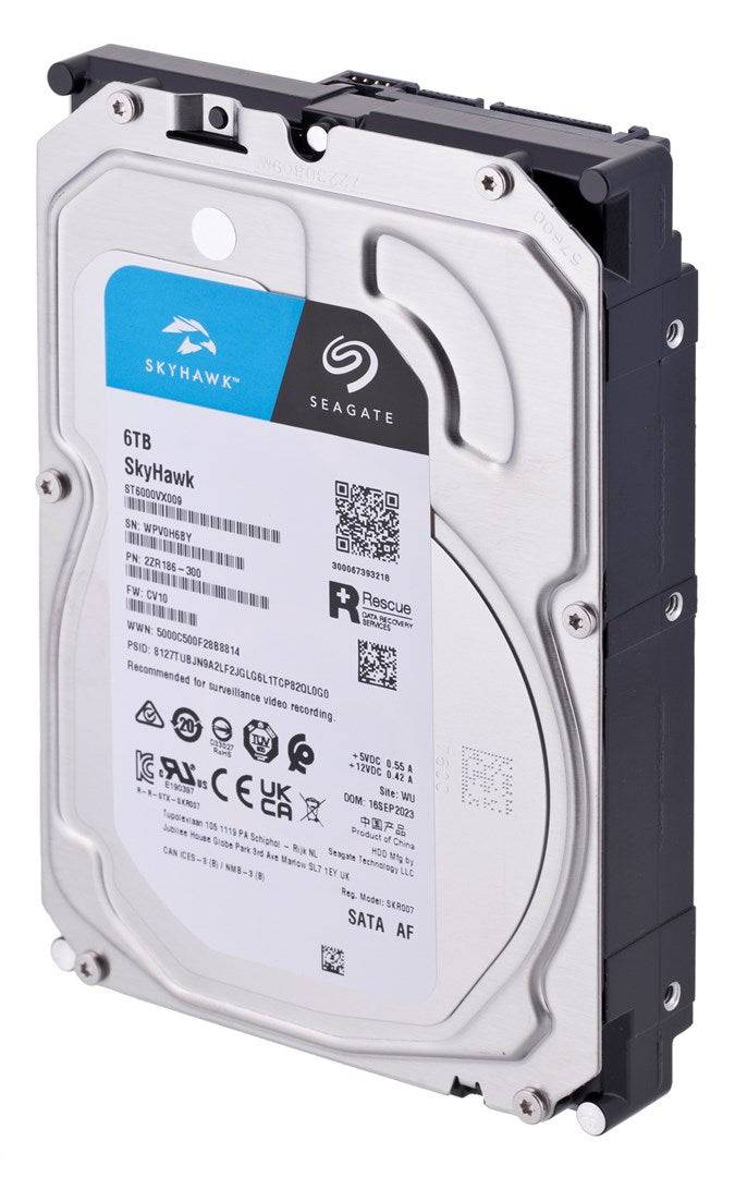Seagate SkyHawk ST6000VX009 Hard Drive - 6TB - Intern - 3,5" - SATA 6Gb/s - Buffer: 256MB - met 3 Jaar Rescue Data Recov-1