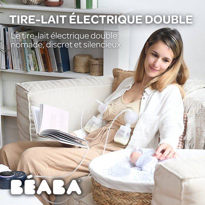 BEABA Dubbele Elektrische Borstkolf - Donkerblauw-2