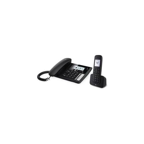 Telekom Sinus PA 207 Plus 1 - Analoge/DECT Telefoon - Bedrade & Draadloze Handset - Zwart - 40753987-0
