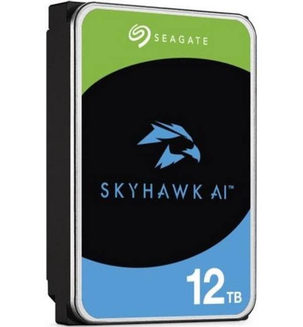 Seagate SkyHawk AI ST12000VE003 - Harde Schijf - 12TB - 3.5" - SATA 6Gb/s - Intern