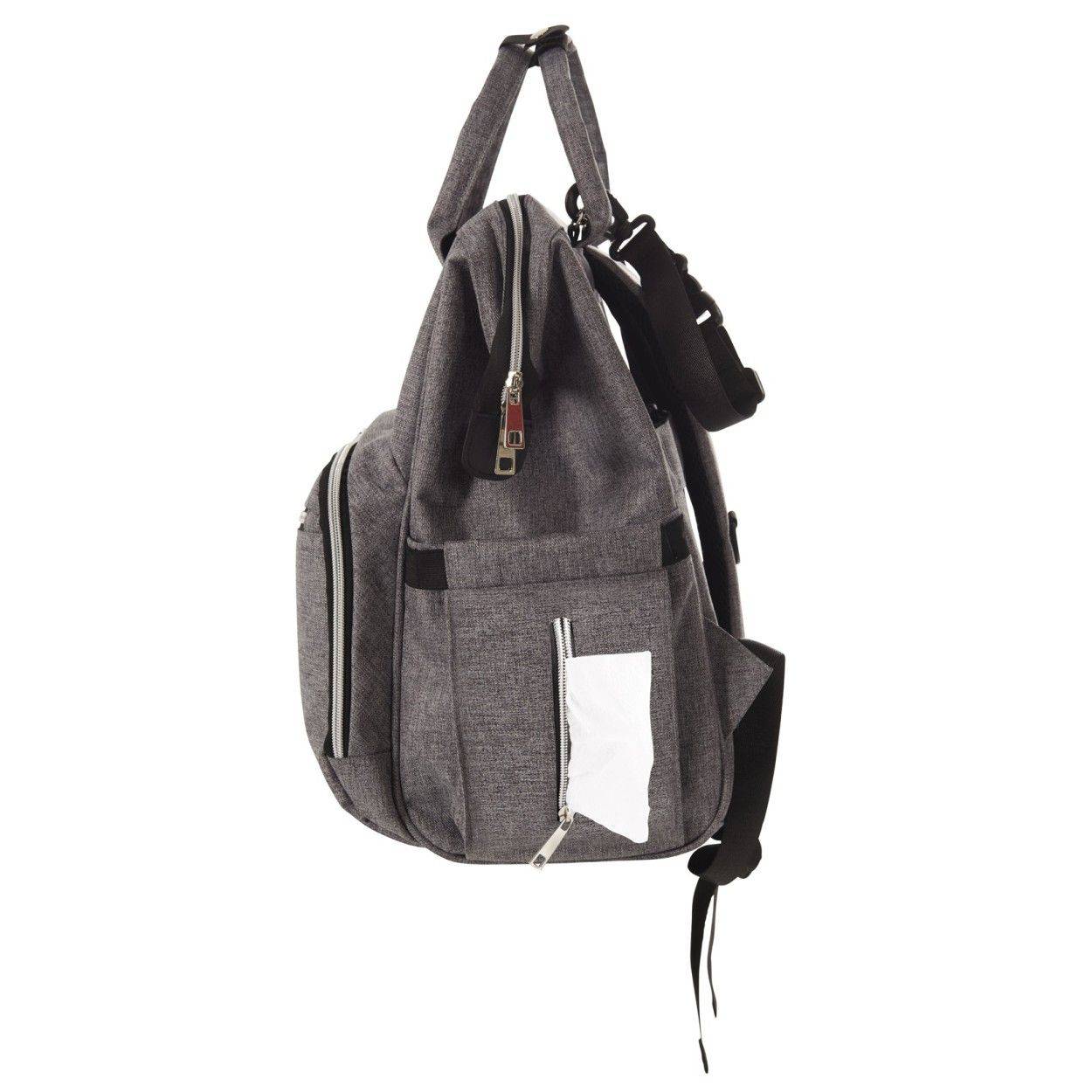 TINEO Luiertas - Grote Capaciteit - Verschoonmat - 26 x 40 x 18 cm 26x40x18cm-2