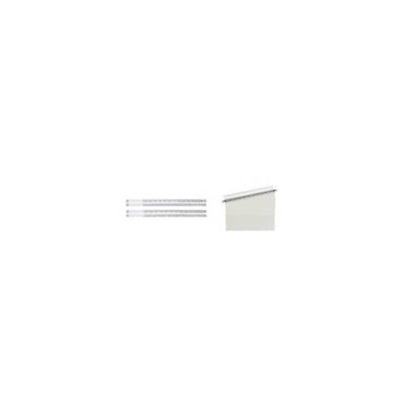 ELBA Organisatie Strips Vertic 1, Blanco, Wit, Karton, 10 Stuks (85589)
