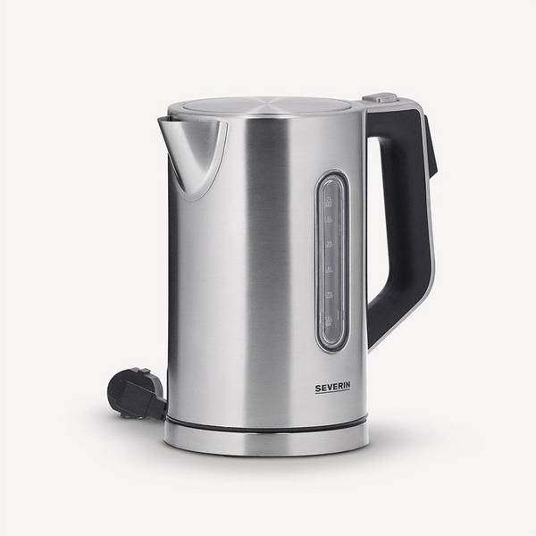 Severin WK 3418 Waterkoker 1,7 L Zwart RVS 3000 W WK3418