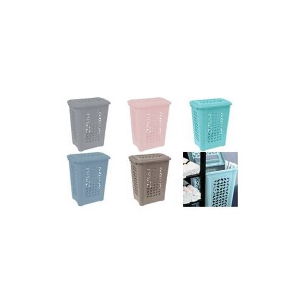 keeeper Wasbox Per met Deksel 60 Liter Nordic Blauw