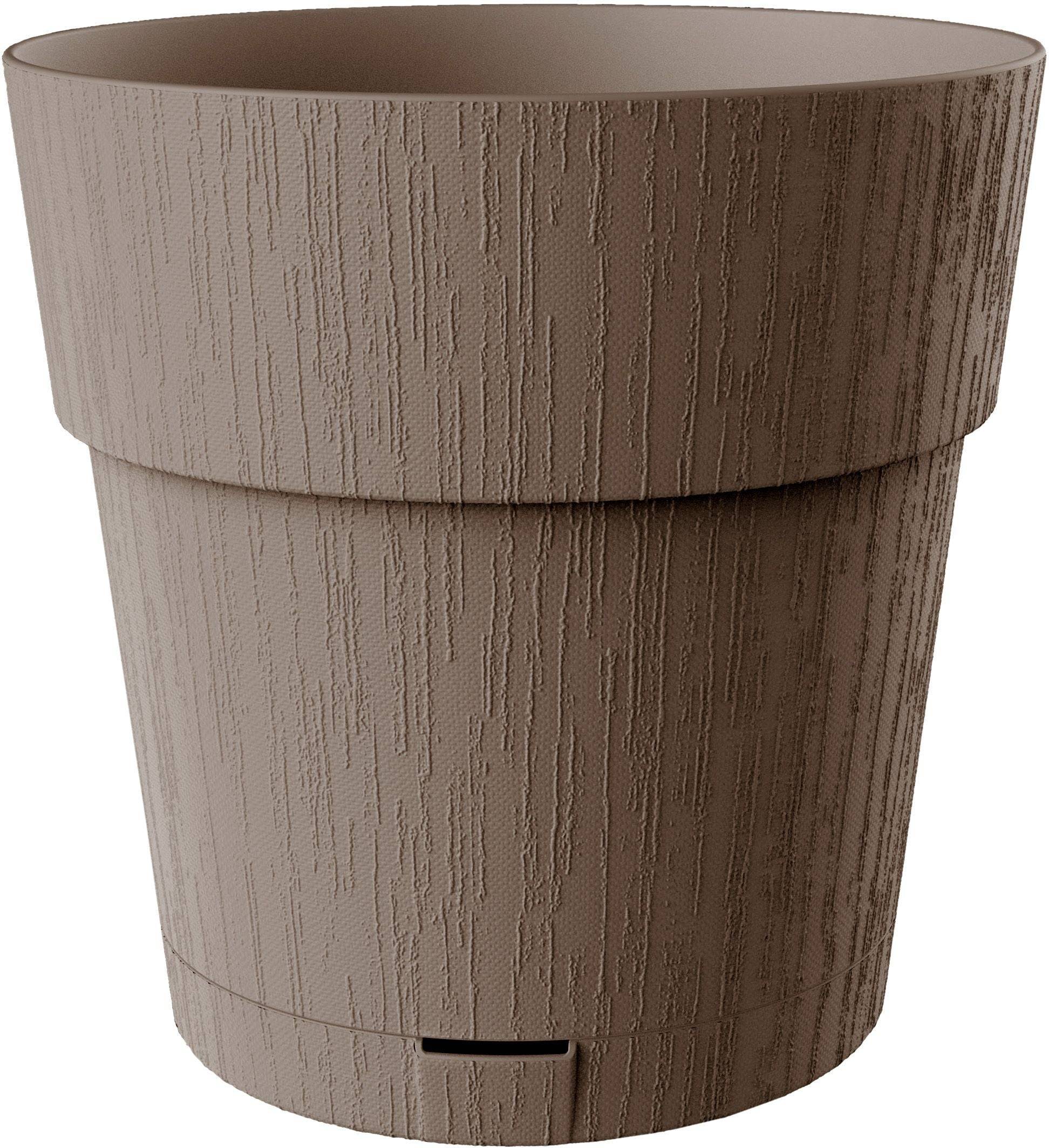 STEFANPLAST ETHICA Bloempot - 2 L - 40x39 cm - Met Waterreservoir - Taupe h39-0