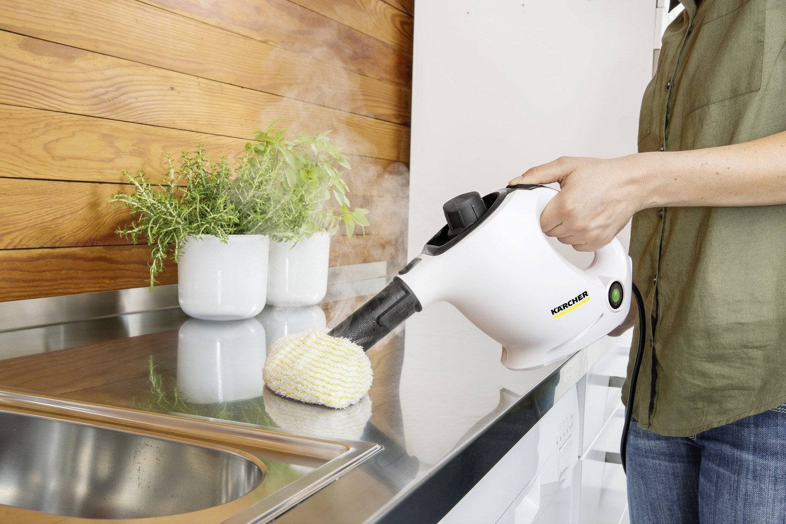 Kärcher SC 1 Cilinder Stoomreiniger 1200W Zwart-Wit-3