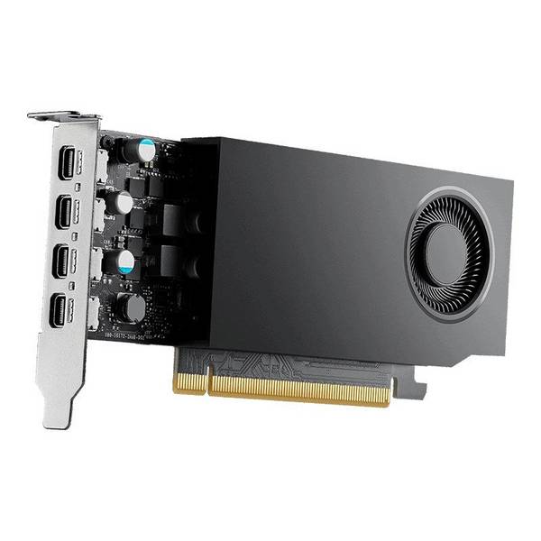 PNY NVIDIA RTX A400 - Grafische Kaart - 4GB GDDR6 - PCIe 4.0 x 8 - 4 x Mini DisplayPort (VCNRTXA400-PB)