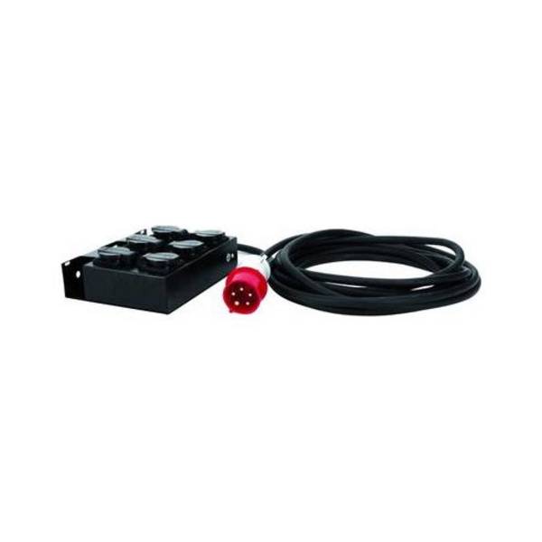Eurolite SB-65 Power Distribution Box - 7,5 m + CEE - 30248300