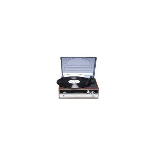 DENVER VPR-190 Audiosysteem - Retro Platenspeler met Radio