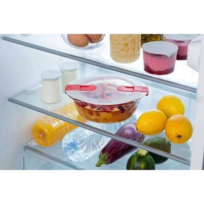 PYREX Set van 3 Lunchdozen - Cook & Heat - Glas - Rond - Luchtdichte Deksel met Stoomventiel - 1,1 L-4